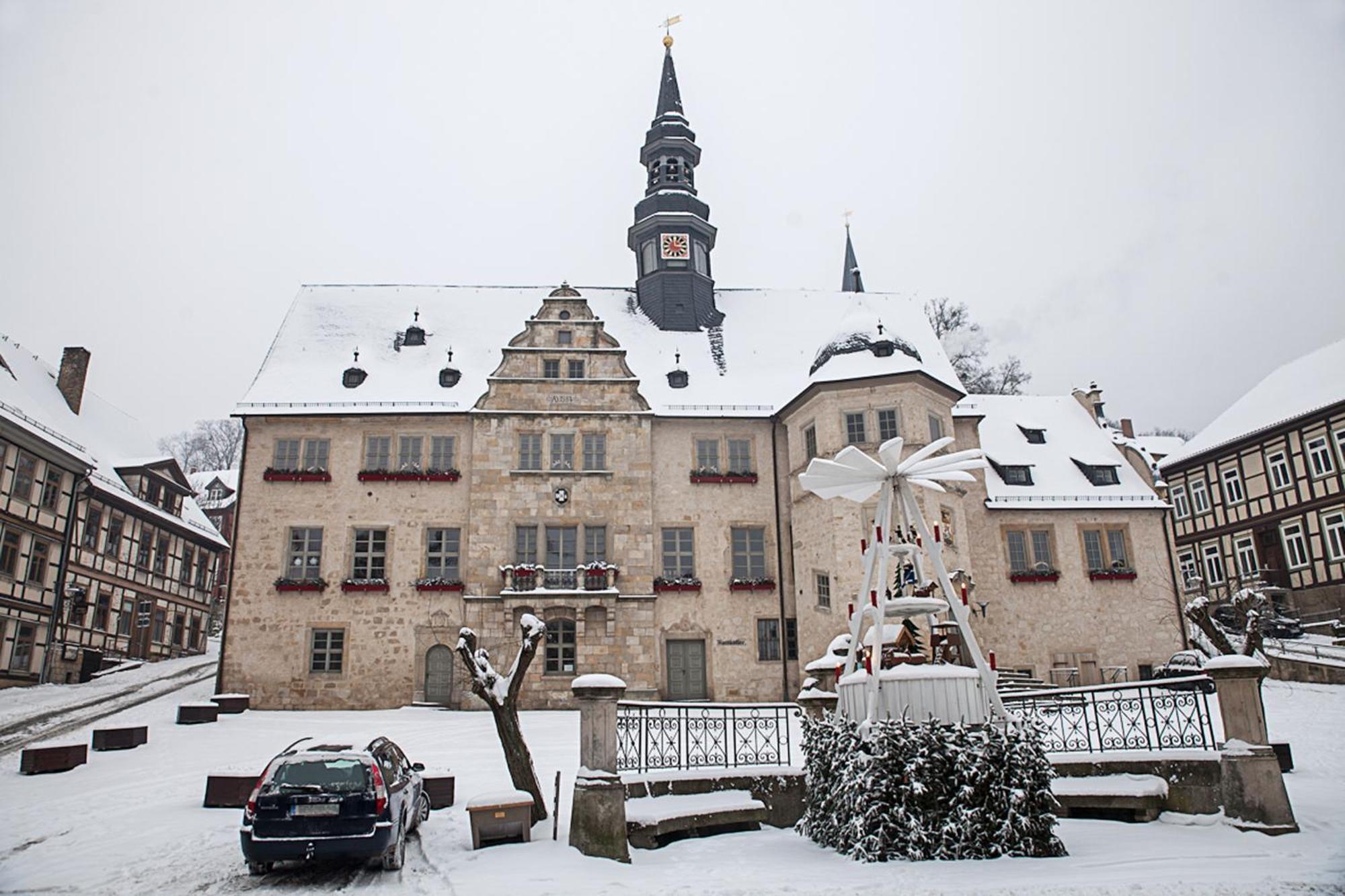 Ferienhaus "Am Staufenberg" Blankenburg  Extérieur photo